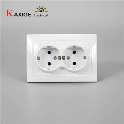 81w -1 2 Gang Sockets Grounding